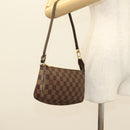 LOUIS VUITTON Damier Ebene Pochette Accessoires Pouch N41206 LV Auth 131454-21