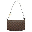 LOUIS VUITTON Damier Ebene Pochette Accessoires Pouch N41206 LV Auth 131454-2
