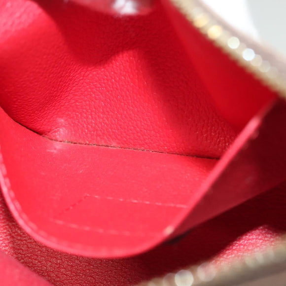 LOUIS VUITTON Damier Ebene Pochette Cosmetic PM Pouch N47516 LV Auth 131456