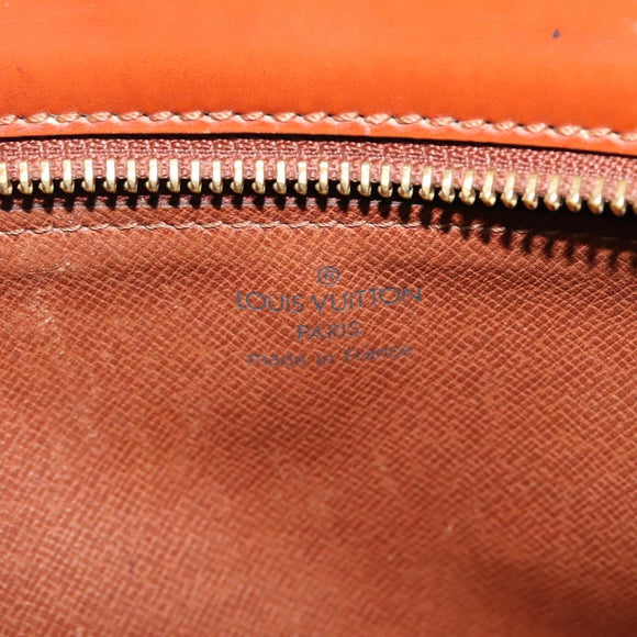 LOUIS VUITTON Epi Angian Clutch Bag Brown M52113 LV Auth 131458