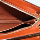 LOUIS VUITTON Epi Angian Clutch Bag Brown M52113 LV Auth 131458-19