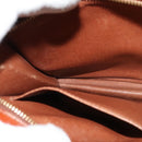 LOUIS VUITTON Epi Angian Clutch Bag Brown M52113 LV Auth 131458-20