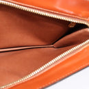 LOUIS VUITTON Epi Angian Clutch Bag Brown M52113 LV Auth 131458-23