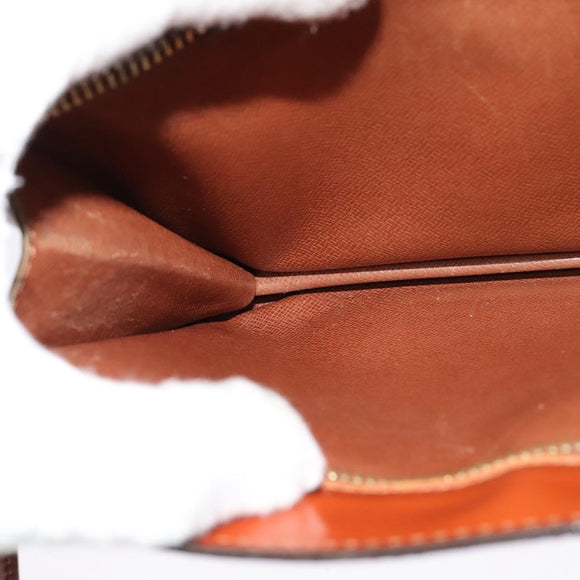 LOUIS VUITTON Epi Angian Clutch Bag Brown M52113 LV Auth 131458