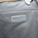 CHANEL Matelasse Boy Chanel Hand Bag Patent leather Beige CC Auth 131470-18