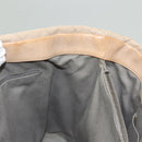 CHANEL Matelasse Boy Chanel Hand Bag Patent leather Beige CC Auth 131470-19