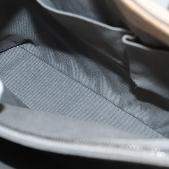 CHANEL Matelasse Boy Chanel Hand Bag Patent leather Beige CC Auth 131470