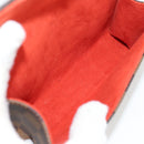 LOUIS VUITTON Damier Ebene Pochette Florentine Waist Bag N51856 LV Auth 131472V-10