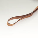 CELINE Macadam Canvas Shoulder Bag PVC Leather Brown Gold Auth 131477-7