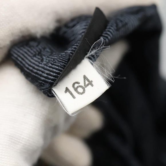 PRADA Shoulder Bag Nylon Green Gold Auth 131481