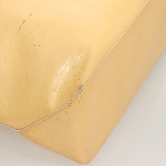 LOUIS VUITTON Vernis Reade MM Hand Bag Marshmallow Pink M91304 LV Auth 131484