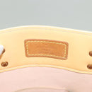 LOUIS VUITTON Vernis Reade MM Hand Bag Marshmallow Pink M91304 LV Auth 131484-17