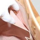 LOUIS VUITTON Vernis Reade MM Hand Bag Marshmallow Pink M91304 LV Auth 131484-20