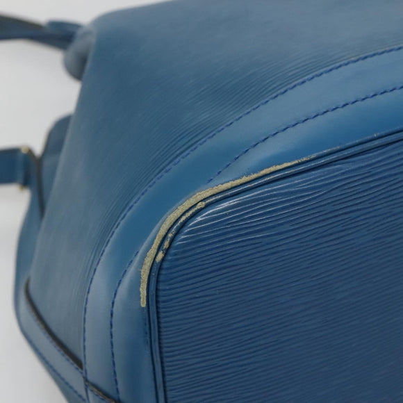 LOUIS VUITTON Epi Noe Shoulder Bag Toledo Blue M44005 LV Auth 131485