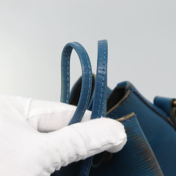LOUIS VUITTON Epi Noe Shoulder Bag Toledo Blue M44005 LV Auth 131485