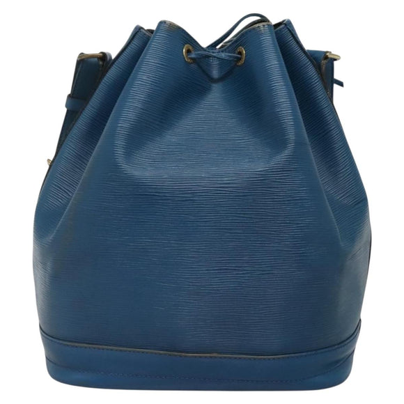LOUIS VUITTON Epi Noe Shoulder Bag Toledo Blue M44005 LV Auth 131485