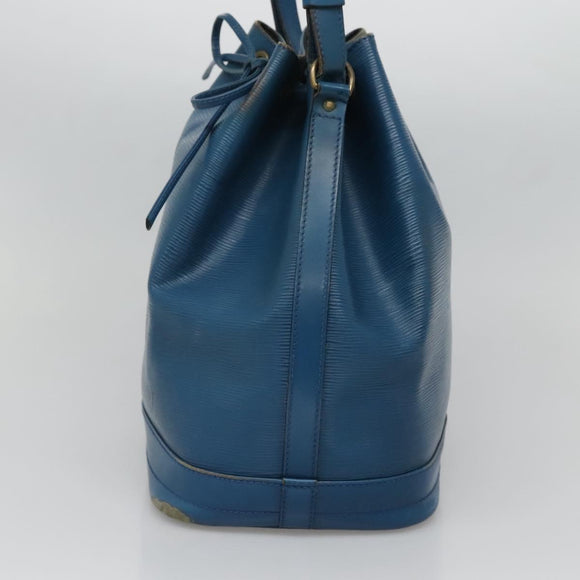 LOUIS VUITTON Epi Noe Shoulder Bag Toledo Blue M44005 LV Auth 131485