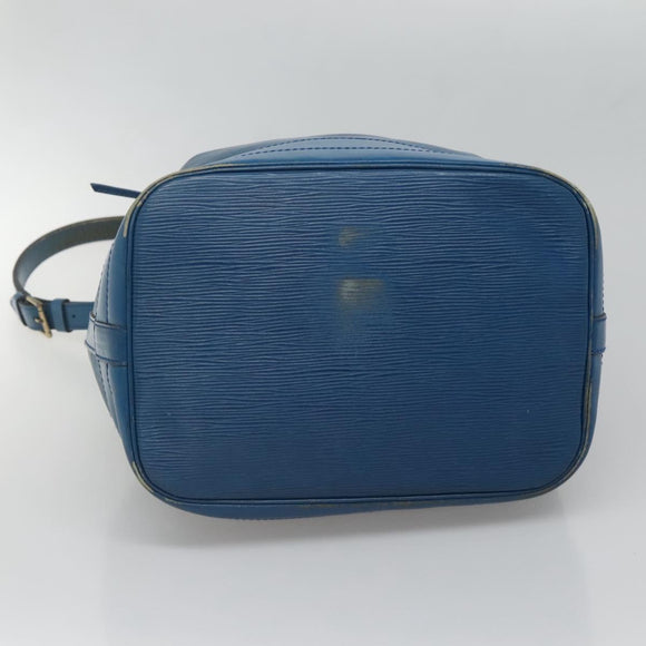 LOUIS VUITTON Epi Noe Shoulder Bag Toledo Blue M44005 LV Auth 131485
