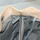 CHANEL Wild Stitch Chain Shoulder Bag Leather Beige CC Auth 131489-21