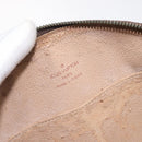 LOUIS VUITTON Monogram Trousse Demi Ronde Cosmetic Pouch M47520 LV Auth 131491-9