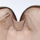 LOUIS VUITTON Monogram Trousse Demi Ronde Cosmetic Pouch M47520 LV Auth 131491-17