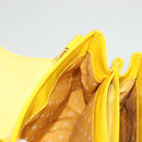 LOUIS VUITTON Cruise line Sac Bicolor Hand Bag Enamel Yellow M92547 Auth 131494-21