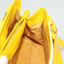 LOUIS VUITTON Cruise line Sac Bicolor Hand Bag Enamel Yellow M92547 Auth 131494-25