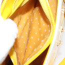 LOUIS VUITTON Cruise line Sac Bicolor Hand Bag Enamel Yellow M92547 Auth 131494-27