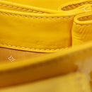 LOUIS VUITTON Cruise line Sac Bicolor Hand Bag Enamel Yellow M92547 Auth 131494-12