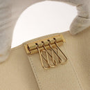 LOUIS VUITTON Damier Azur Multi Cles 4 Key Case N60020 LV Auth 131504-9