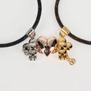 LOUIS VUITTON Monogram Bras Le Vivienne Amour Bracelet Gold M8333Z Auth 131505M-8