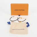 LOUIS VUITTON Monogram Bras Le Vivienne Amour Bracelet Gold M8333Z Auth 131505M-9