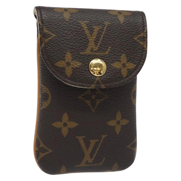 LOUIS VUITTON Monogram EtuiTelephonne MM Cell Phone Case M66546 LV Auth 131507