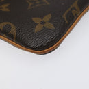 LOUIS VUITTON Monogram EtuiTelephonne MM Cell Phone Case M66546 LV Auth 131507-16