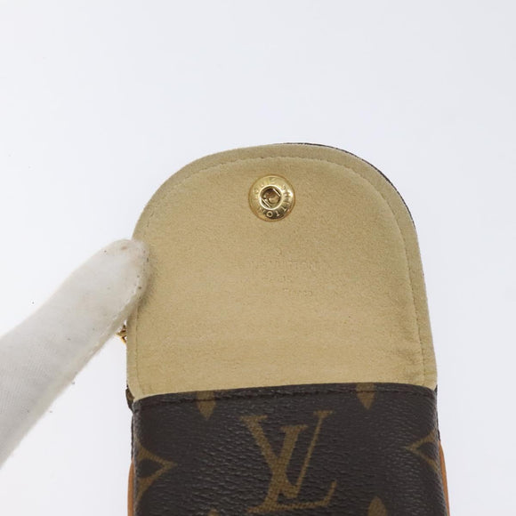 LOUIS VUITTON Monogram EtuiTelephonne MM Cell Phone Case M66546 LV Auth 131507