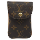 LOUIS VUITTON Monogram EtuiTelephonne MM Cell Phone Case M66546 LV Auth 131507-13