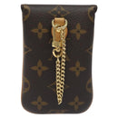 LOUIS VUITTON Monogram EtuiTelephonne MM Cell Phone Case M66546 LV Auth 131507-2