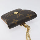 LOUIS VUITTON Monogram EtuiTelephonne MM Cell Phone Case M66546 LV Auth 131507-5