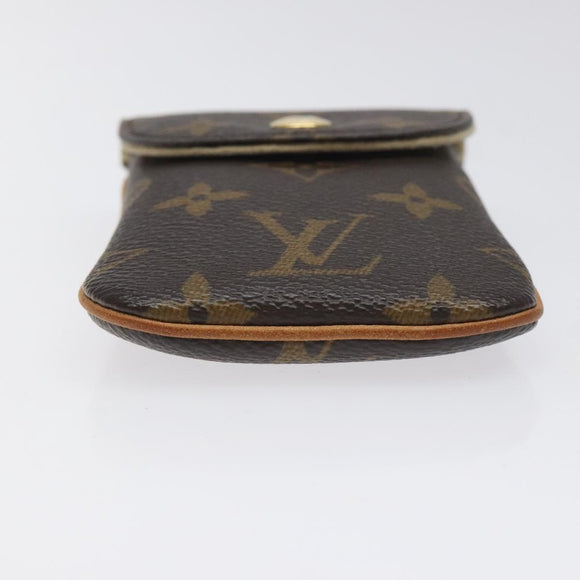 LOUIS VUITTON Monogram EtuiTelephonne MM Cell Phone Case M66546 LV Auth 131507