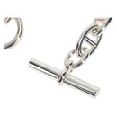HERMES Chaine d'Ancre GM Bracelet Ag925 15 Links Silver Auth 131509M-2