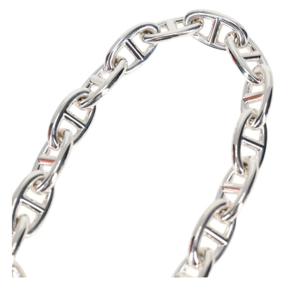 HERMES Chaine d'Ancre GM Bracelet Ag925 15 Links Silver Auth 131509SM