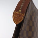 LOUIS VUITTON Damier Ebene Poche Toilette 26 Pouch N47543 LV Auth 131517-8