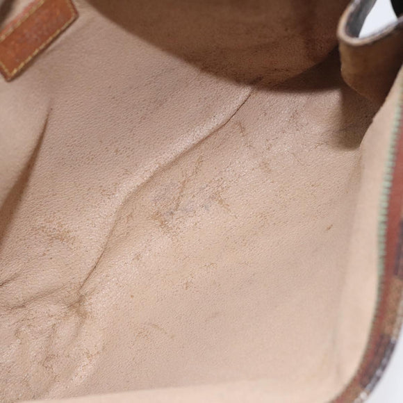 LOUIS VUITTON Damier Ebene Poche Toilette 26 Pouch N47543 LV Auth 131517