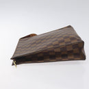 LOUIS VUITTON Damier Ebene Poche Toilette 26 Pouch N47543 LV Auth 131517-4
