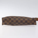 LOUIS VUITTON Damier Ebene Poche Toilette 26 Pouch N47543 LV Auth 131517-6