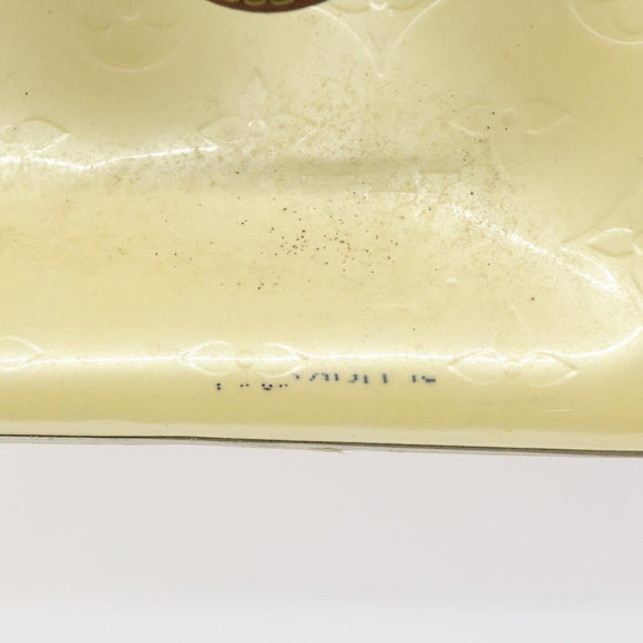 LOUIS VUITTON Monogram Vernis Reade PM Hand Bag Perle M91336 LV Auth 131520