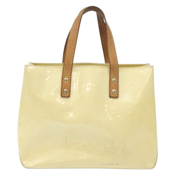 LOUIS VUITTON Monogram Vernis Reade PM Hand Bag Perle M91336 LV Auth 131520 - 0