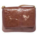 LOUIS VUITTON Monogram Vernis Thompson Street Bag Viole M91095 LV Auth 131521-13