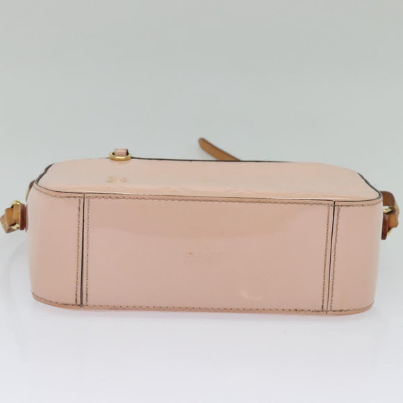LOUIS VUITTON Vernis Santa Monica Shoulder Bag Rose valerine M90371 Auth 131522