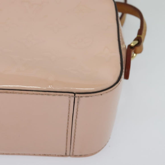 LOUIS VUITTON Vernis Santa Monica Shoulder Bag Rose valerine M90371 Auth 131522